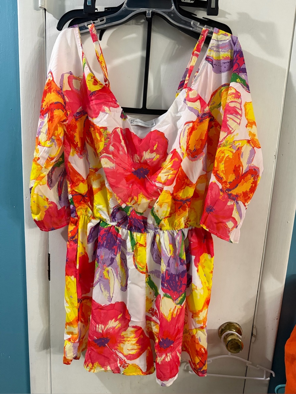 New York & Company Large Romper